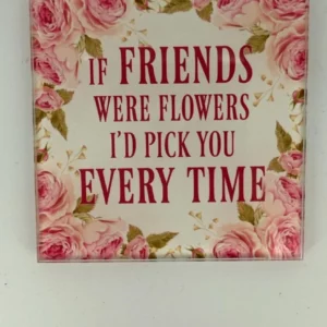 Friends Coaster Glass – Heat Resistant & Decorative