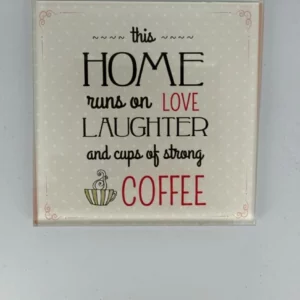 Post Coaster Glass – Heat Resistant & Decorative