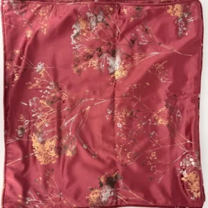 2 Cushion Covers Wine Red