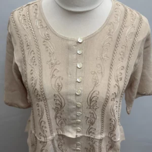 Vintage Embroidered Blouse
