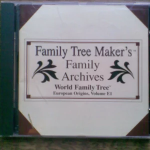 Family Tree Maker's ''Family Arhives'' World Family Tree