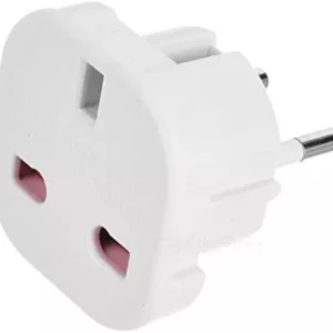 UK to EU Europe European Travel Adapter