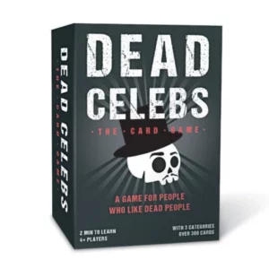 Dead Celebs Celebrity Guessing Card Game