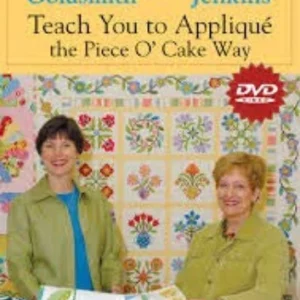Teaches you Appliqué the piece o' cake way