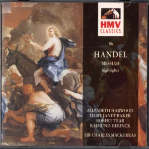 GEORG FRIEDRICH HÄNDEL – MESSIAH HIGHLIGHTS - AUDIO CD - EXCELLENT CONDITION