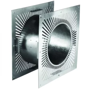 Stovax Professional XQ 6" Floor & Ceiling Ventilated Plate & Shield.