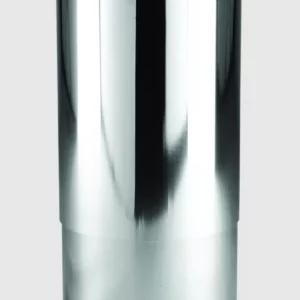 500-900mm Adjustable Flue Length with extra insulation (pre Fitted) in Stainless