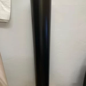 Stovax Professional XQ 5″ 1200mm Straight Flue length in gloss Black