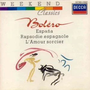 Boléro, España, Rapsodie Espagnole, L'Amour Sorcier