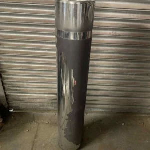 1200mm Straight Length Stovax (Pipe with Bends/Deformations)