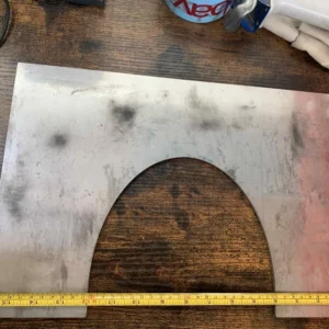 2-Piece Finishing Plate in Stainless Steel