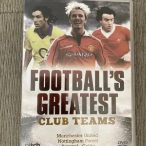 Footballs Greatest Club Teams- Manchester United, Arsenal, celtic