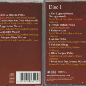 ANDRE RIEU. NEW YEAR'S EVE CONCERT disc 1