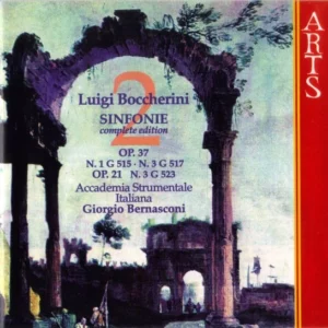 Sinfonie Op.37, N.1 G515, Op.37, N.3 G517 & Op.21, N.3 G523 - Vol. 2