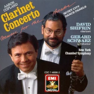 Clarinet Concerto • Music For The Theatre • Dance Panels