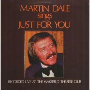 Martin Dale Sings Just For You SIGNED SRT Records Vinyl LP