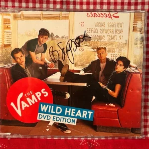 The Vamps / Brad Simpson SIGNED CD Single: Wild Heart DVD Edition Meet Wake Up
