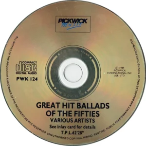 Great Hit Ballads Of The Fifties