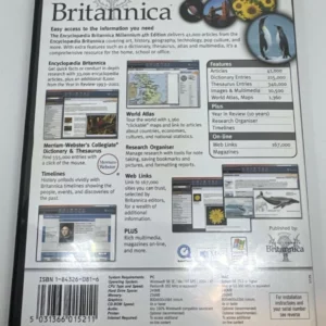 Encyclopaedia Britannica Millennium 4th Ed