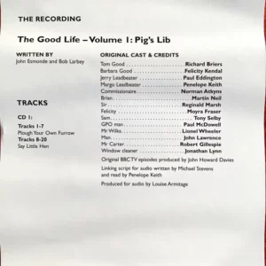 Volume One: Pig's Lib