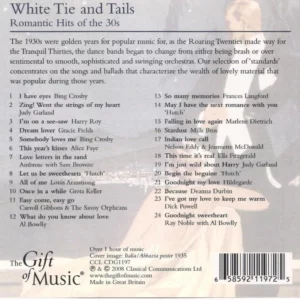 WHITE TIE & TAILS