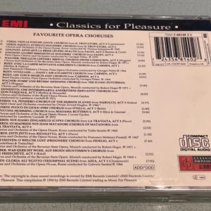 Favourite Opera Choruses