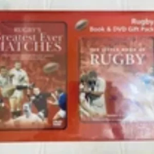 Rugby Book & DVD Gift Pack