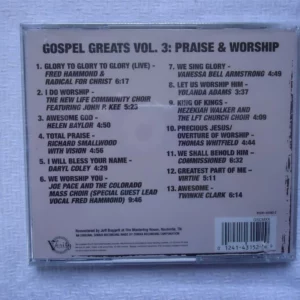 Gospel Greats, Vol. 3: Praise & Worship