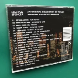 POWER ANTHEMS AND ROCK BALLADS