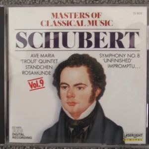 Schubert – Masters of Classical Music Vol. 9