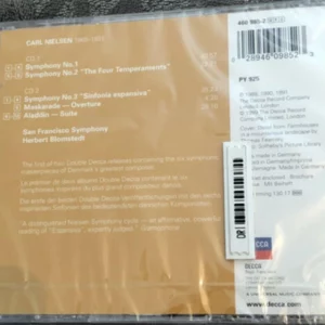 Nielsen: Symphonies Nos 1 - 3