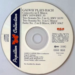 Galway Plays Bach