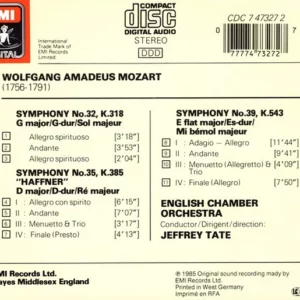 Symphonies No.32 • No.35 'Haffner' • No.39