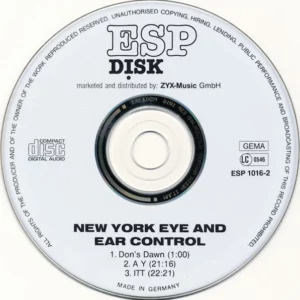 New York Eye And Ear Control