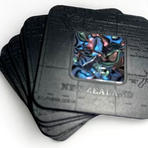 New Zealand Polynesian Art Coaster Set