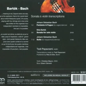 Bartok Sonata For Solo Viol