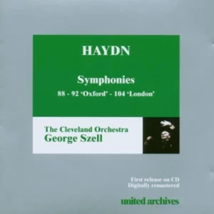 Symphonies 88 - 92 'Oxford' - 104 'London'
