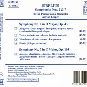 Symphonies Nos. 2 & 7