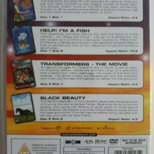 The BFG/Transformers The Movie/Help I'm A Fish/Black Beauty