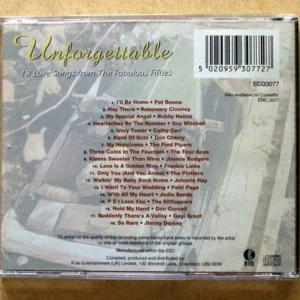 Unforgettable-18 Love Songs from The Fabulous Fifties