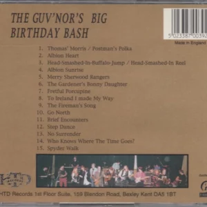 The Guv'nor's Big Birthday Bash