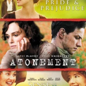 Atonement/Pride And Prejudice/Sense And Sensibility