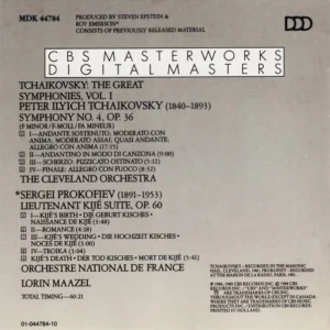 Tchaikovsky: The Great Symphonies, Vol. III