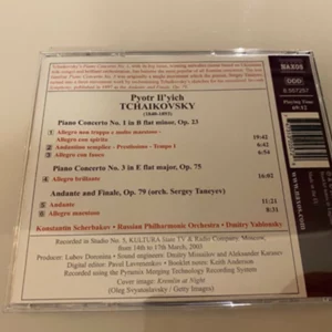 Tchaikovsky - Piano Concertos Nos 1 and 3