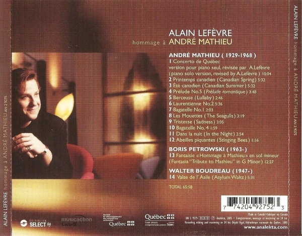 Hommage À André Mathieu