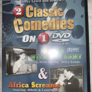 2 Classic Comedies: At War with the Army Africa Screams