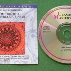 Beethoven Symphonien 4 & 5 Philharmonia Slavonica