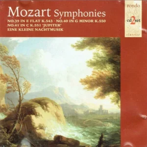Symphonies:no 39in E flat,No 41 in C"Jupiter",Eine Kleine Nachtmusik