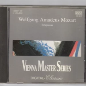 Wolfgang Amadeus Mozart: Requiem, Vienna Master Series - 1992 CD