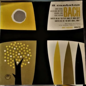 BACH / ANDRE VANDERNOOT - 2 CANTATAS